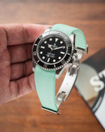 Mint Green CTS Rubber Strap for Rolex Submariner 41mm