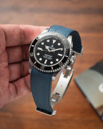 Navy CTS Rubber Strap for Rolex Submariner 41mm