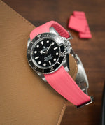 Pink CTS Rubber Strap for Rolex Submariner 41mm