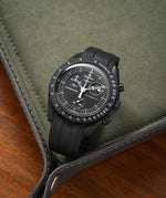 Black CTS Rubber Strap for Omega Speedmaster 42mm