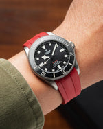 Red CTS Rubber Strap for Tudor Pelagos 39