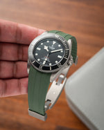 Olive Green CTS Rubber Strap for Tudor Pelagos 39