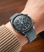 Grey CTS Rubber Strap for Omega Speedmaster 42mm