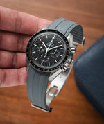 Grey CTS Rubber Strap for Omega Speedmaster 42mm