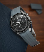 Grey CTS Rubber Strap for Omega Speedmaster 42mm