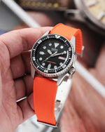 Orange Tropic Rubber CTS Strap