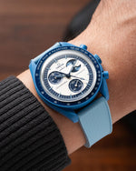 Baby Blue Tropic Rubber CTS Strap