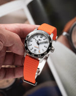 Orange Waffle Rubber CTS Strap