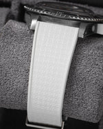 White Mosaic Rubber CTS Strap