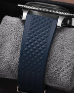 Navy Waffle Rubber CTS Strap