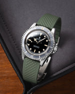 Olive Green Waffle Rubber CTS Strap