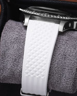 White Waffle Rubber CTS Strap