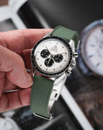 Olive Green Mosaic Rubber CTS Strap