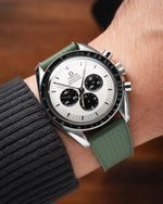 Olive Green Mosaic Rubber CTS Strap