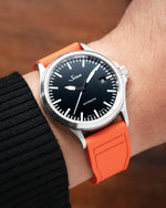 Orange Pilot Rubber CTS Strap