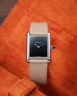 Sand Chevre Slim Strap