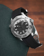 Black Semi-Integrated CTS Rubber Strap