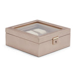 Wolf Palermo 6 Pc Watch Box  Rose Gold