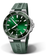 NEW Aquis Date 43.5mm - Green