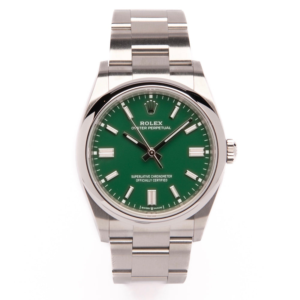 Oyster Perpetual 36 -Oystersteel, Green (2023)