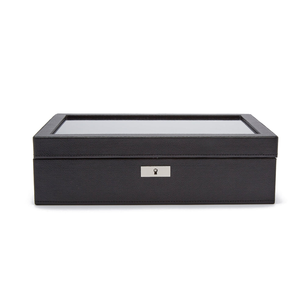 Wolf Roadster 10 Pc Watch Box Black