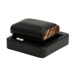 Wolf Roadster Single Travel Watch Stand Black