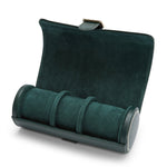 Wolf British Racing Green Triple Watch Roll