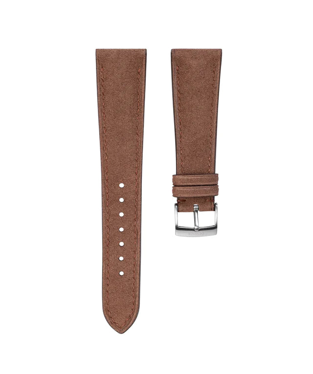 Brown Alcantara Signature Strap