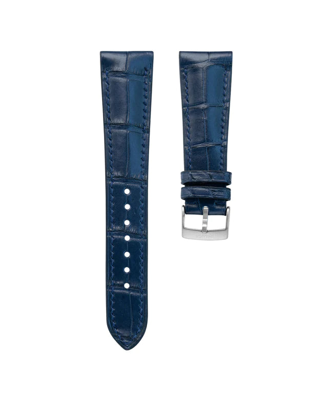 Matte Navy Alligator Signature Strap