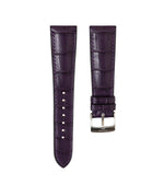 Matte Purple Alligator Signature Strap