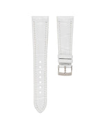 Matte White Alligator Signature Strap