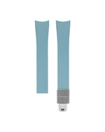 Baby Blue Curved Rubber CTS Strap