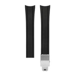 Black Semi-Integrated CTS Rubber Strap