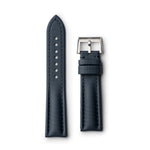 Classic | Navy Blue Sailcloth Watch Strap with Navy Blue Stitching