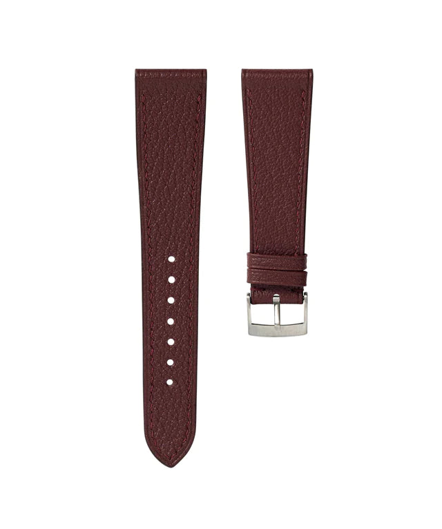 Bordeaux Chevre Slim Strap