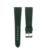 Green Crazy Horse Side-Stitch Strap