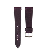 Purple Crazy Horse Side-Stitch Strap