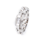 Chopard 'La Strada' - 18k White Gold & Pave Diamonds - 1996