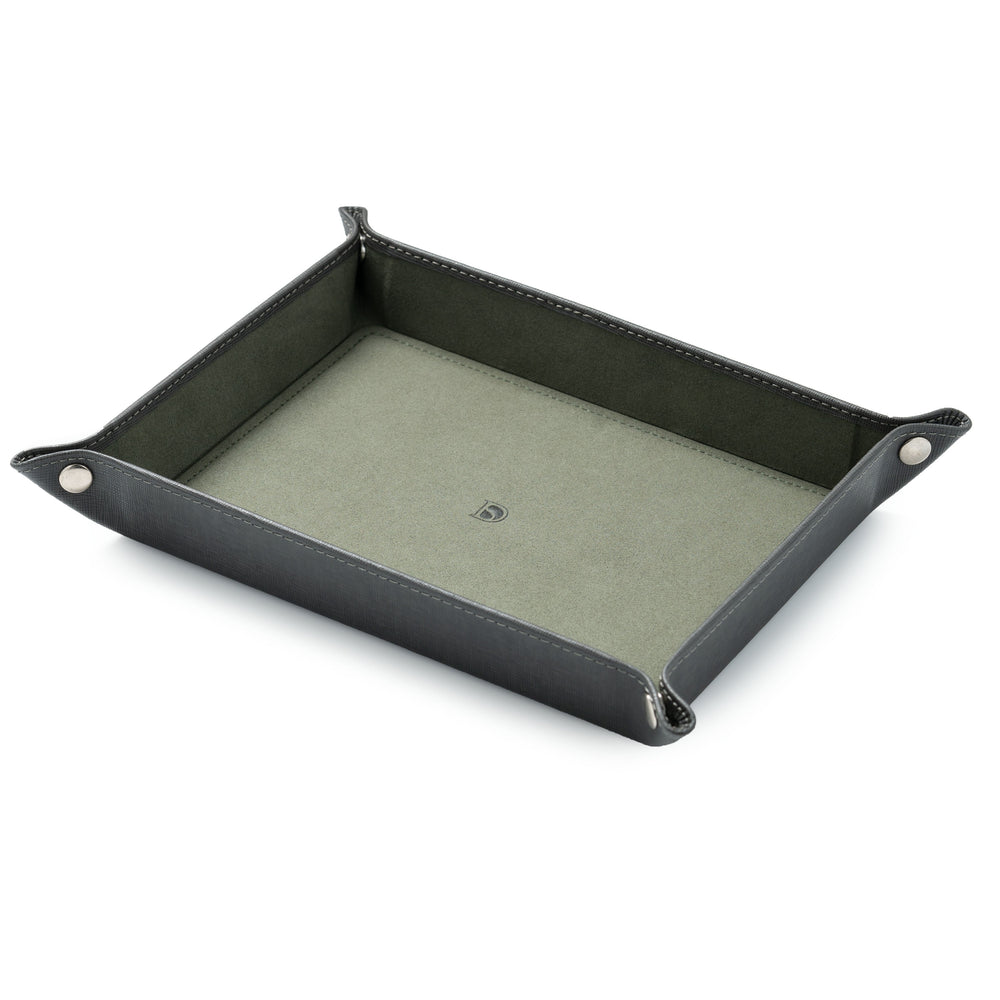 Valet Tray - Grey / Dark Green