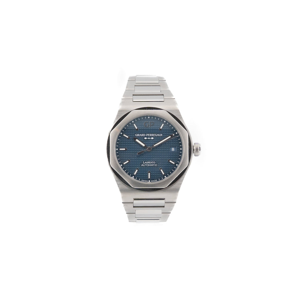 Girard-Perregaux Laureato 38mm - Steel "Blue"