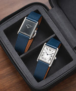 Navy Saffiano Cartier Tank Strap