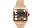 Santos de Cartier Skeleton "Rose Gold" - Large (2018)