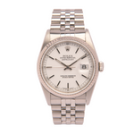 Datejust 36 - Oystersteel & White Gold, White Dial (1995)