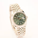 Datejust 36 - Oystersteel and White Gold, Mint Green (2023)