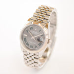 Datejust 36 - Oystersteel and White Gold, Wimbledon Dial (2023)