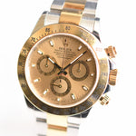 Discontinued Cosmograph Daytona Oystersteel and Yellow Gold - Champagne- 116523 (2008)