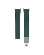 Emerald Green Curved Rubber CTS Strap