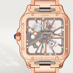 Santos de Cartier Skeleton "Rose Gold" - Large (2018)