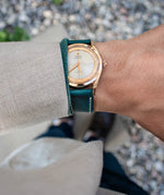 Turquoise Waxy Slim Strap