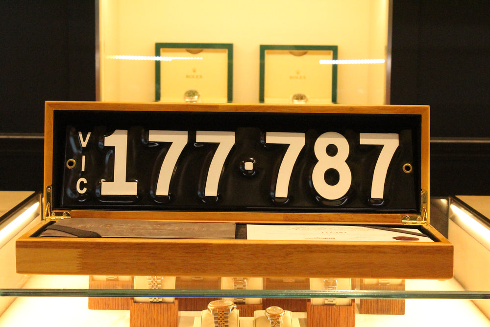 Swiss Number Plate 177 787 - Hover